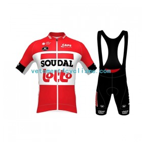 Homme Tenue Cycliste et Cuissard à Bretelles 2022 Lotto Soudal N001
